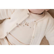 thumbnail: Little Dutch reversible sweatvest beige