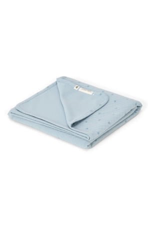 ledikantdeken  Pure Denim Blue blauw