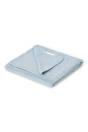 ledikantdeken  Pure Denim Blue blauw