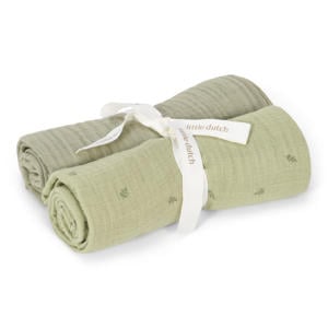 hydrofiel swaddle doeken Pure Sage groen