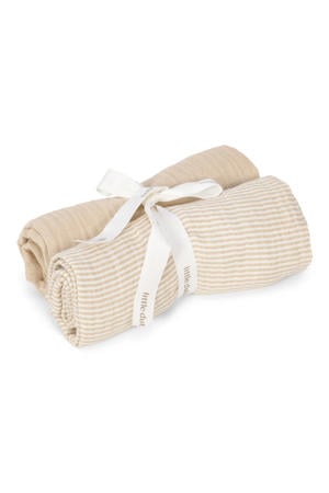 hydrofiele swaddle doek Pure Soft Beige