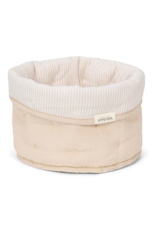 commodemandje klein Pure Soft Beige Stripe