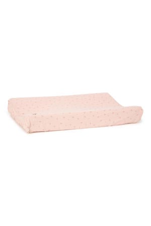 aankleedkussenhoes - roze Pure Blossom
