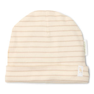 baby muts gestreept beige
