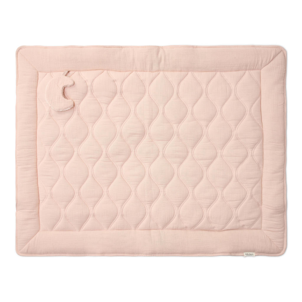 Little Dutch boxkleed Pure Soft Blossom roze (80x100 cm)