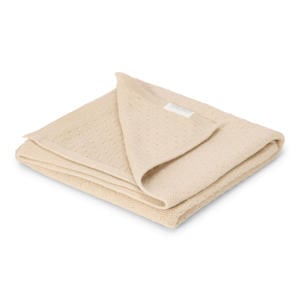 wiegdeken gebreid Pure Soft Beige