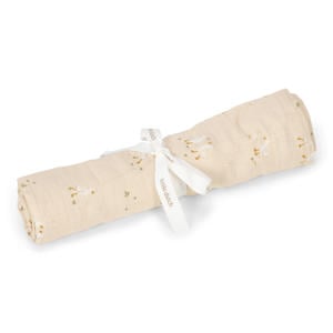 hydrofiele swaddle doek Little Goose beige