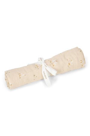 hydrofiele swaddle doek Little Goose beige