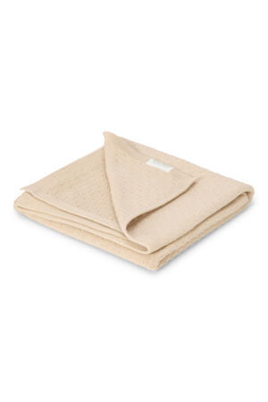 ledikantdeken gebreid Pure Soft Beige