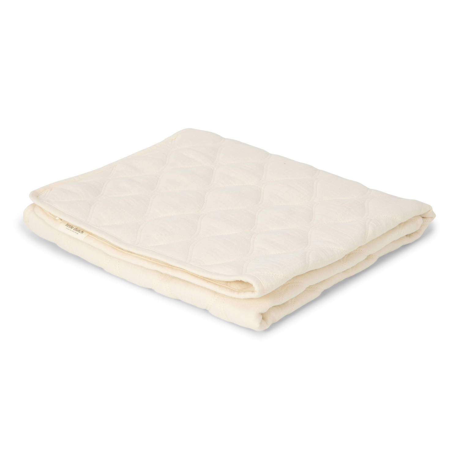 Little Dutch wiegdeken quilted Pure Soft wit