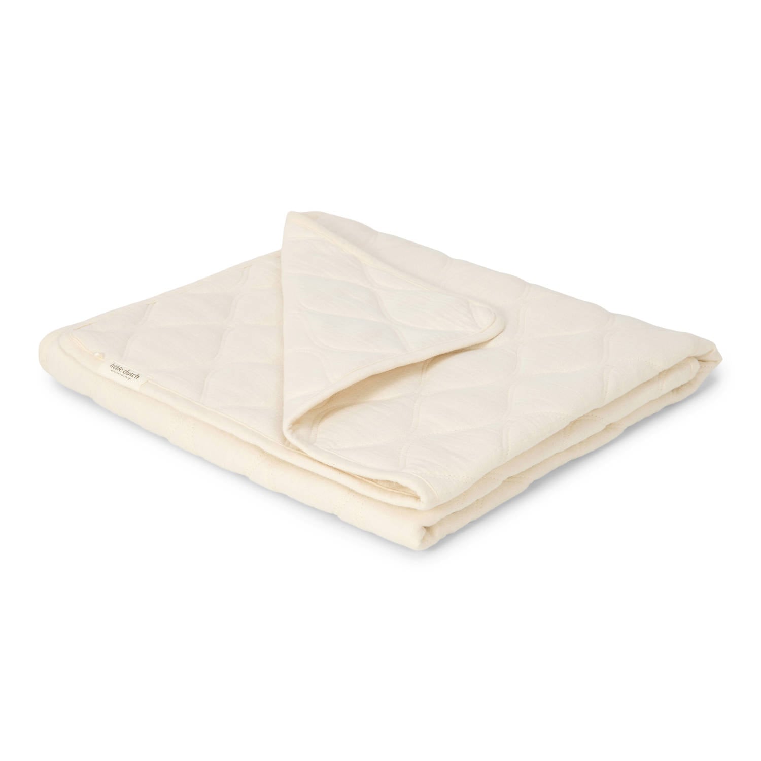Little Dutch wiegdeken quilted Pure Soft wit