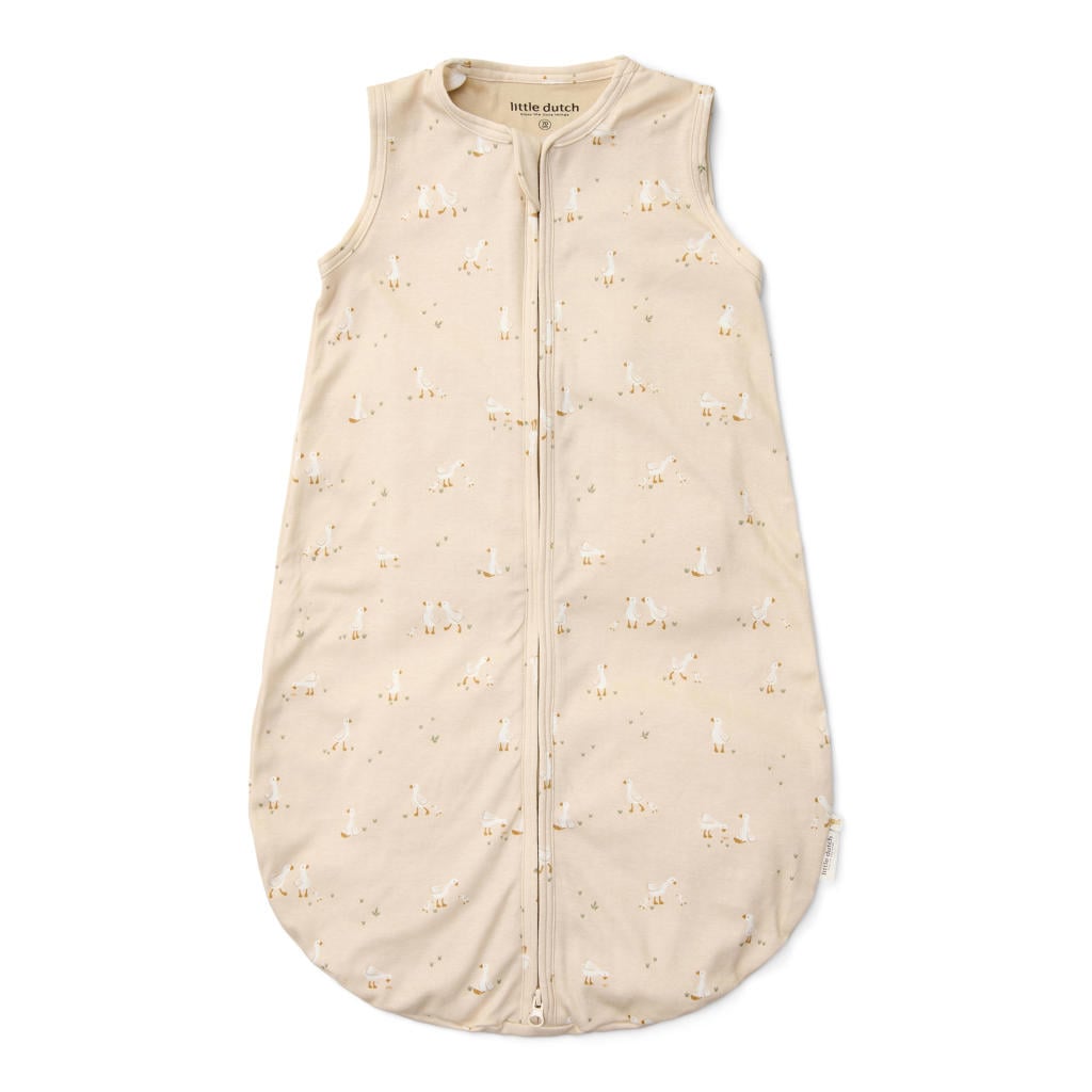 Little Dutch zomer slaapzak Little Goose beige