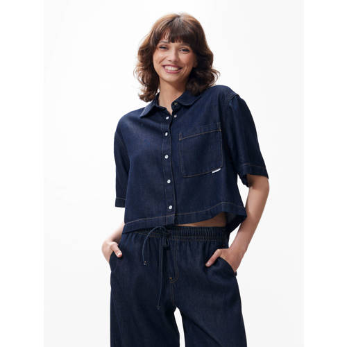 Catwalk Junkie blouse donkerblauw afbeelding