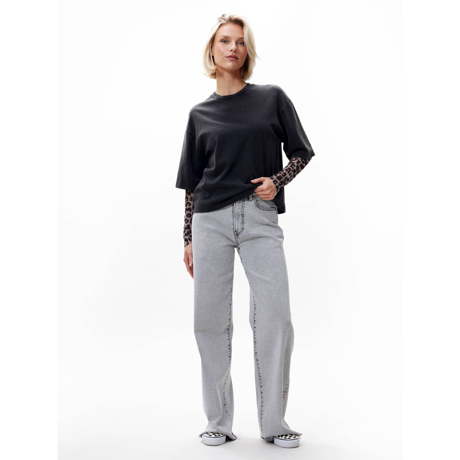 Catwalk Junkie top grijs