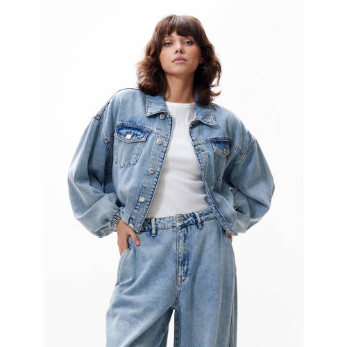 Catwalk Junkie denim spijkerjas light blue denim afbeelding