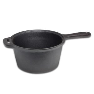 Sauspan Gietijzer / Steelpan ø 18 cm - 1.5 liter - zonder anti-aanbaklaag