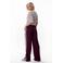 Catwalk Junkie straight high waist broek donkerrood