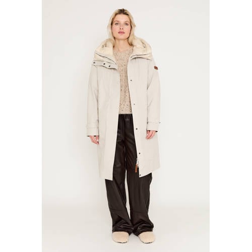 Moscow donzen donzen reversible jas ecru afbeelding