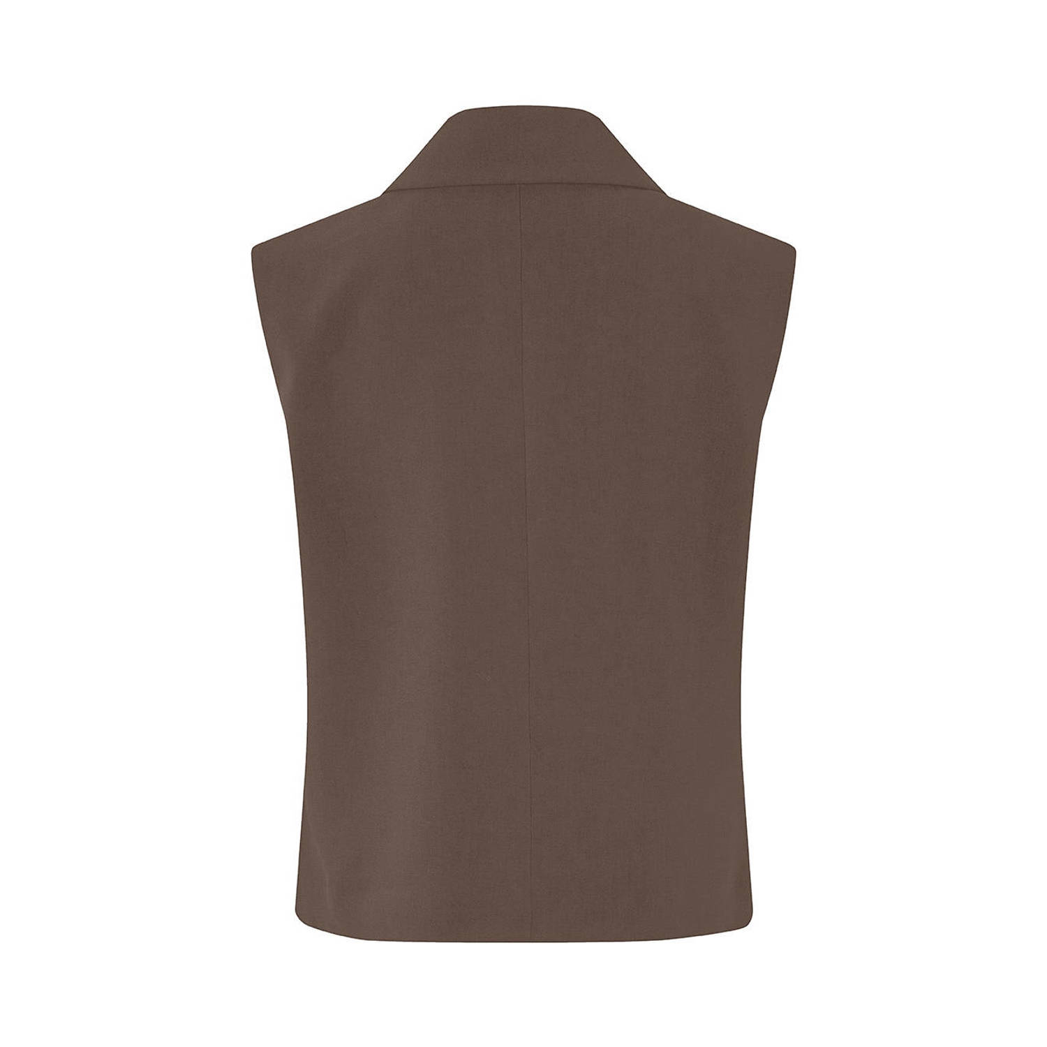 Modström gilet bruin