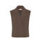 Modström gilet bruin