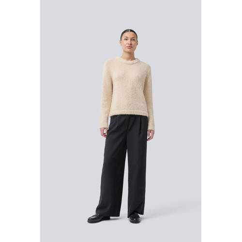 Modström trui beige gebreid afbeelding