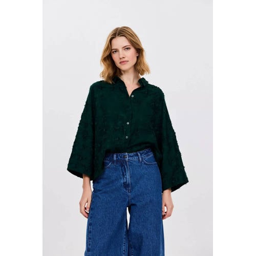 CKS blouse groen afbeelding