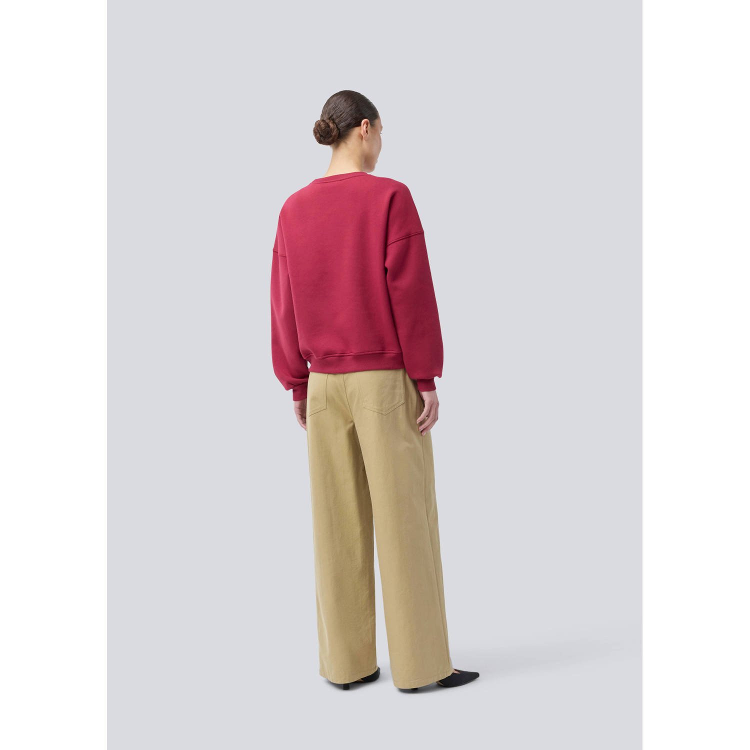 Modström sweater rood