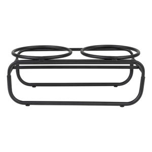 hondenvoerbakstandaard BUTLER - Dog - Black - S