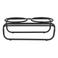 District 70 hondenvoerbakstandaard BUTLER - Dog - Black - S