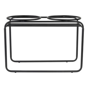 hondenvoerbakstandaard BUTLER - Dog - Black - L