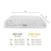 thumbnail: Scruffs hondenkussen Alpine Mattress - Champagne - XL