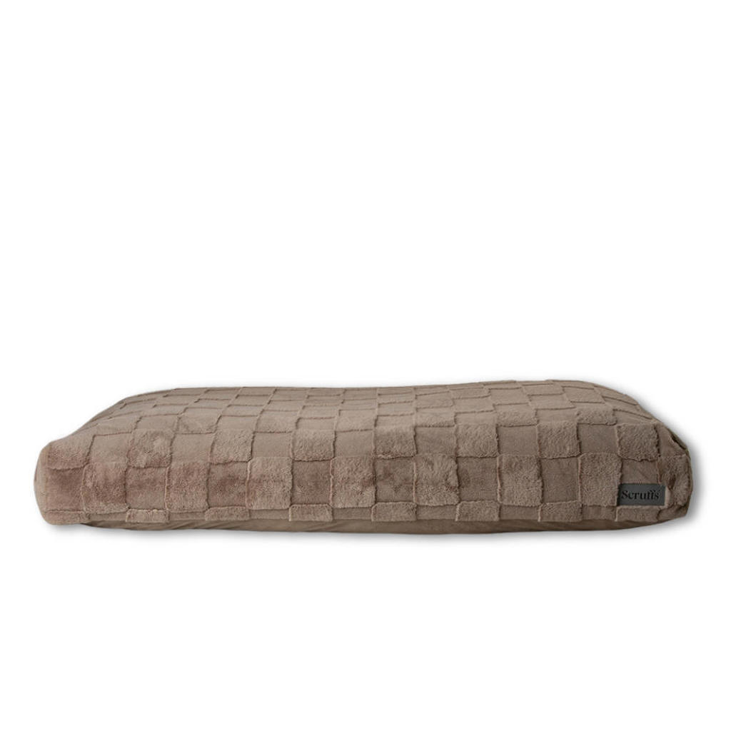 Scruffs orthopedisch hondenkussen Oxford - Silver - XL
