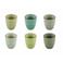 Cookinglife Bekers Delice Groen 350 ml - 6 stuks