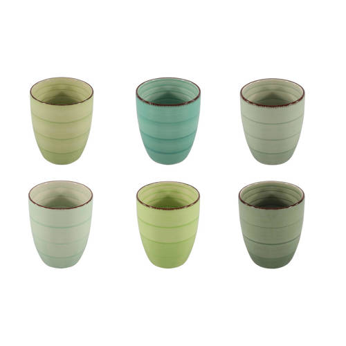 Cookinglife Bekers Delice Groen 350 ml - 6 stuks afbeelding