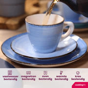thumbnail: Cookinglife Mokken Delice Blauw 350 ml - 6 stuks