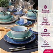 thumbnail: Cookinglife Mokken Delice Blauw 350 ml - 6 stuks