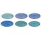 Cookinglife Dinerborden Delice Blauw ø 26.5 cm - 6 stuks