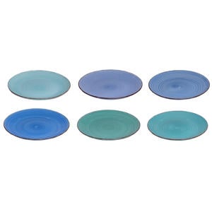Dinerborden Delice Blauw ø 26,5 cm - 6 stuks