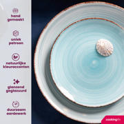 thumbnail: Cookinglife Koffiekopjes - Delice Blauw 180 ml - 6 stuks