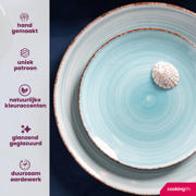 thumbnail: Cookinglife Koffiekopjes - Delice Blauw 180 ml - 6 stuks