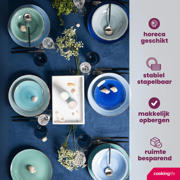 thumbnail: Cookinglife Koffiekopjes - Delice Blauw 180 ml - 6 stuks
