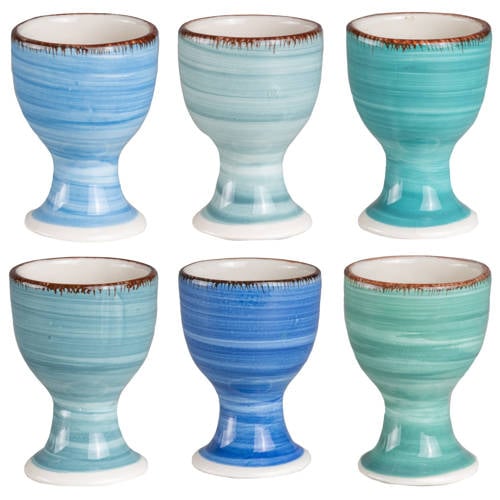 Cookinglife Eierdopjes Delice Blauw - 6 stuks afbeelding