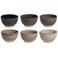 Cookinglife Soepkommen / kommen Delice Grijs ø 14 cm - 6 stuks