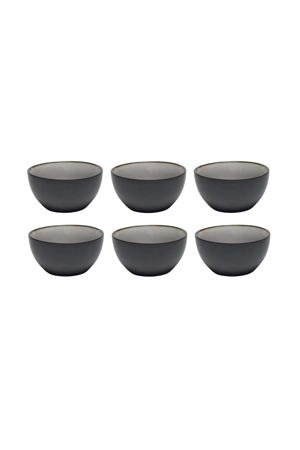 Kleine Kommen Nola Warm Grey ø 12 cm - 6 stuks