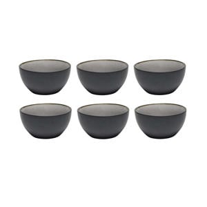 Kleine Kommen Nola Warm Grey ø 12 cm - 6 stuks