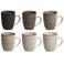 Cookinglife Mokken Delice Grijs 350 ml - 6 stuks