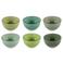 Cookinglife Soepkommen / Kommen Delice Groen ø 14 cm - 6 stuks