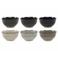 Cookinglife Kleine kommen Delice Grijs ø 12 cm - 6 stuks