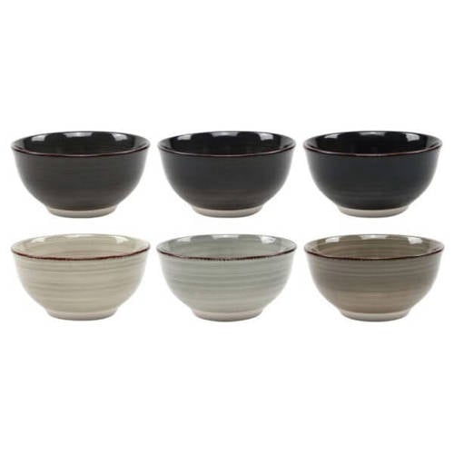 Cookinglife Kleine kommen Delice Grijs ø 12 cm - 6 stuks afbeelding