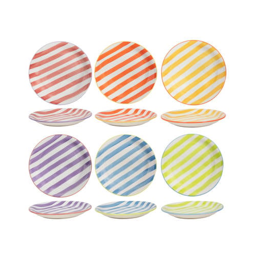 Cookinglife Dinerborden Summer Vibes ø 26.5 cm - 6 stuks afbeelding